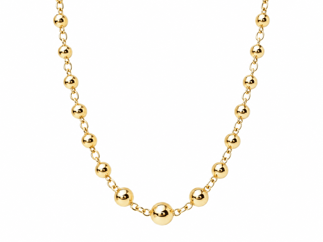Collier Marseillais en chute en or rose