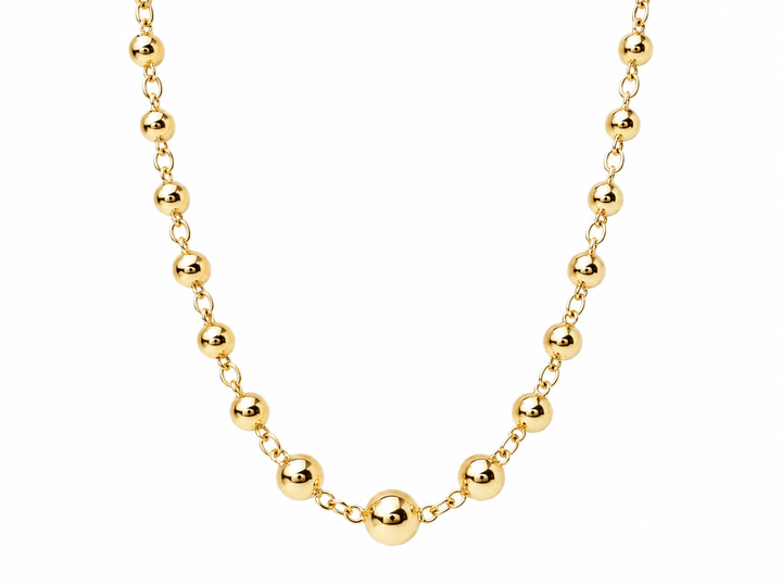 Collier Marseillais en chute en or rose
