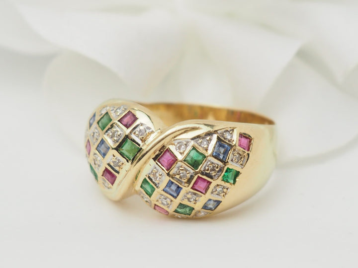 Bague vintage L&