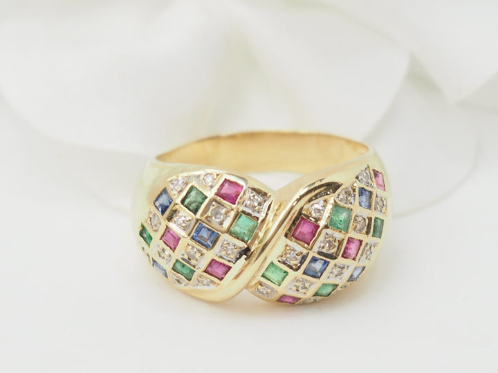 Bague vintage L&