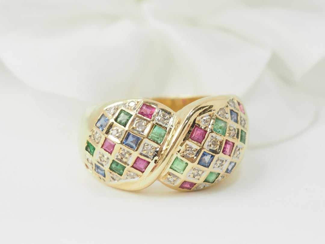 Bague vintage L&