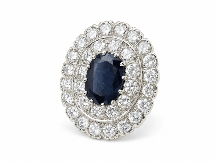 Bague vintage L&