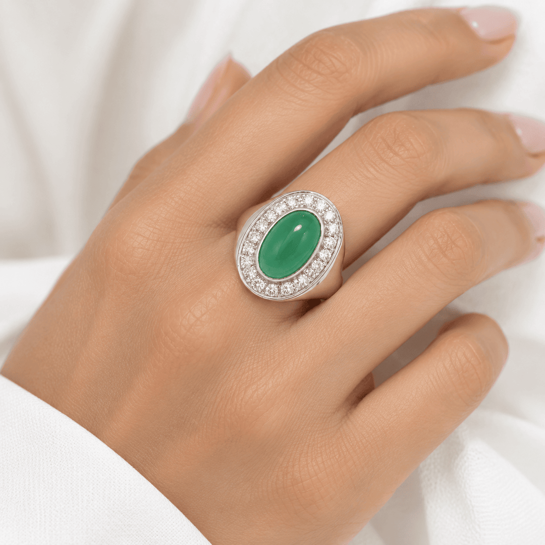 Bague chevalière L&